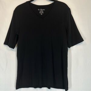 Chico's Basic V-Neck Tee Size 2 (12-14)